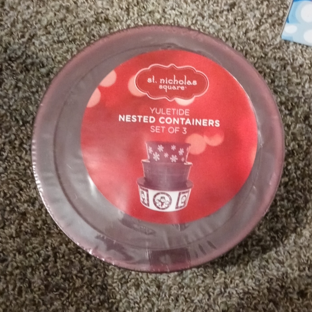 St.Nicholas Square Nested Container set of 3